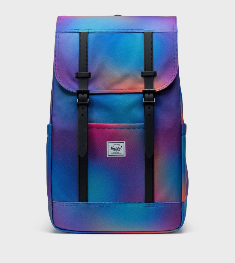 Buy Herschel Retreat Logo Badge Backpack In Purple 6thStreet UAE
