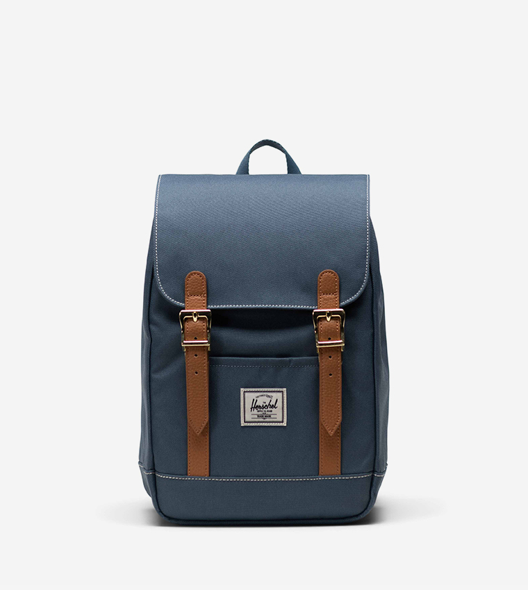 Buy Herschel Retreat Flap Mini Backpack In Blue 6thStreet Qatar