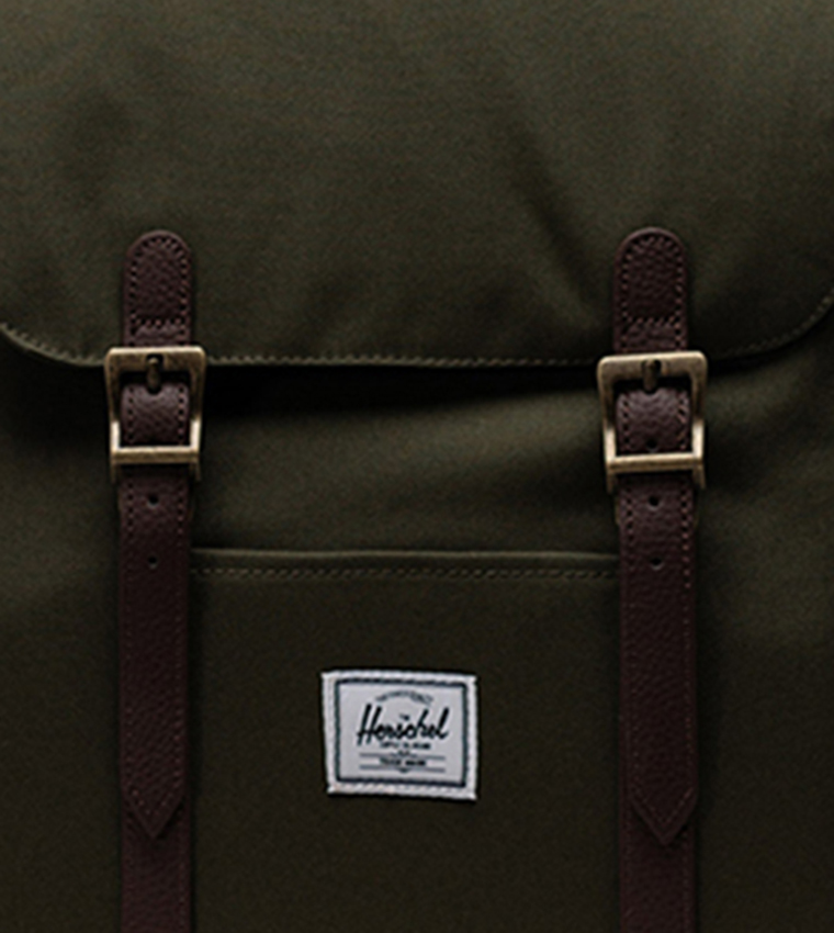 Buy Herschel Retreat Flap Backpack In Khaki 6thStreet UAE