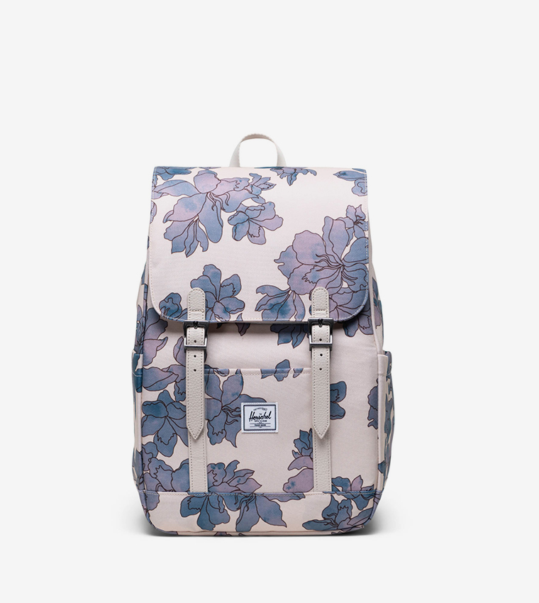 Herschel pink floral backpack clearance