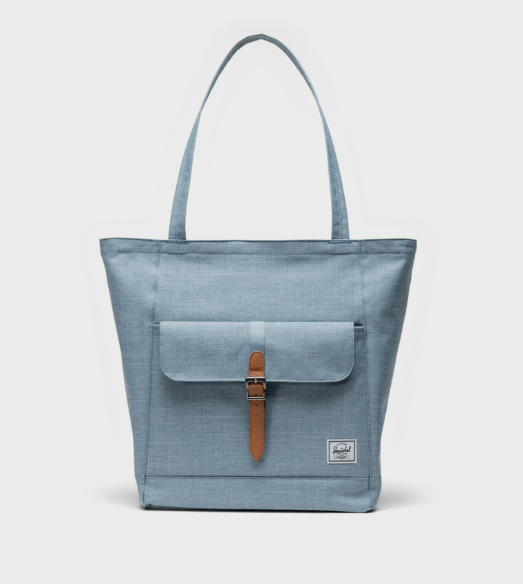 Retreat Logo Label Tote Bag