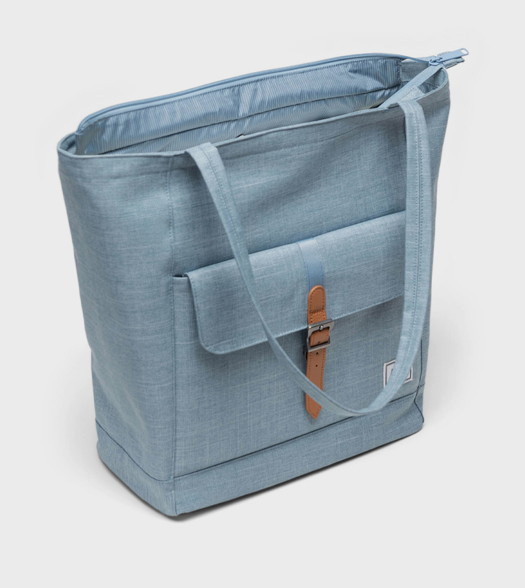 Retreat Logo Label Tote Bag