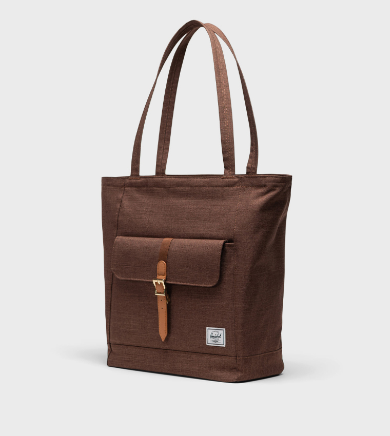 Retreat Logo Label Tote Bag