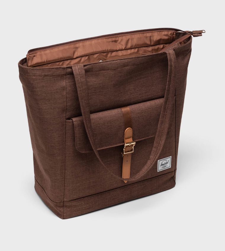 Retreat Logo Label Tote Bag