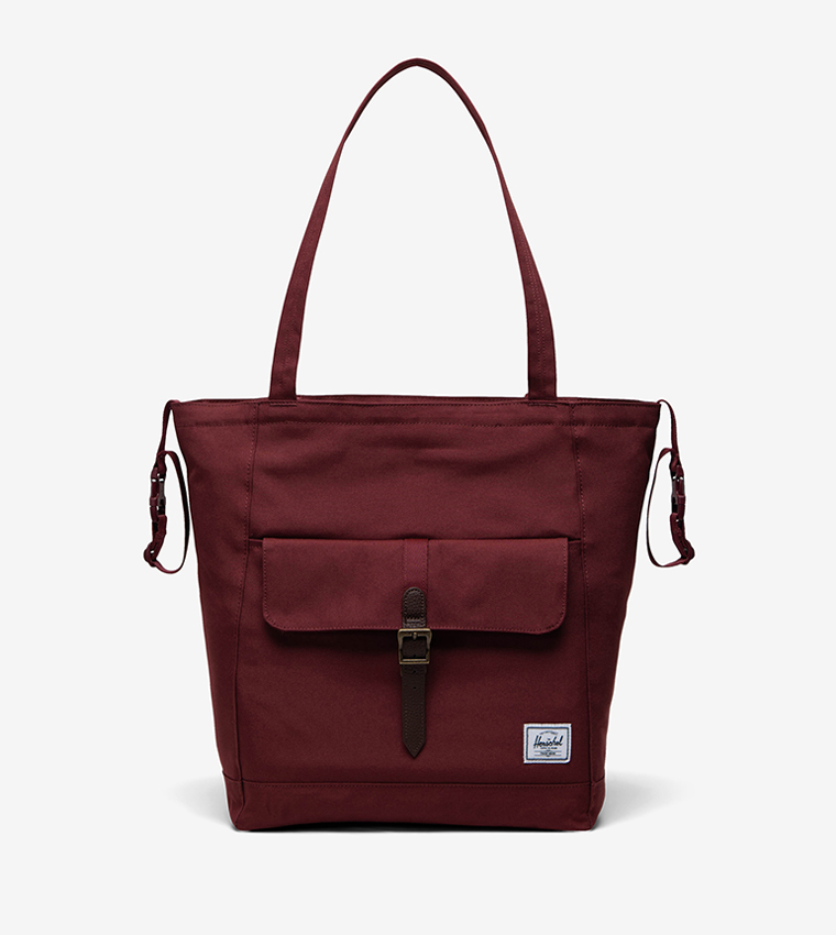 Buy Herschel Herschel Retreat Tote Diaper Bag In Maroon 6thStreet Saudi Arabia