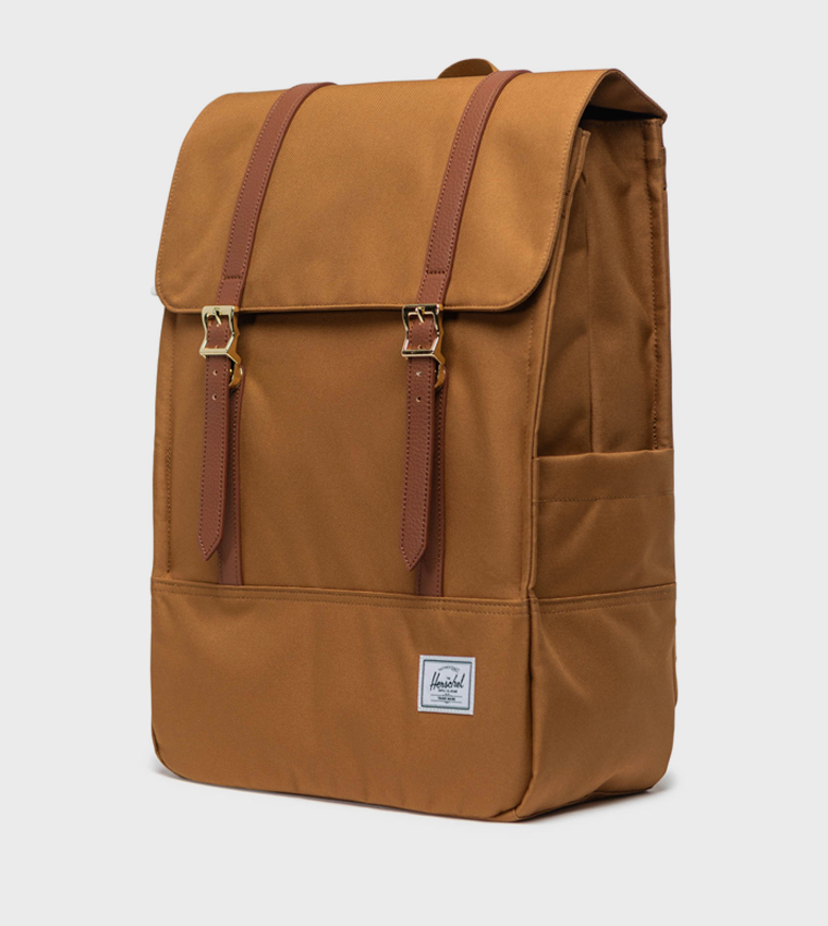 Survey Logo Badge Flap Backpack