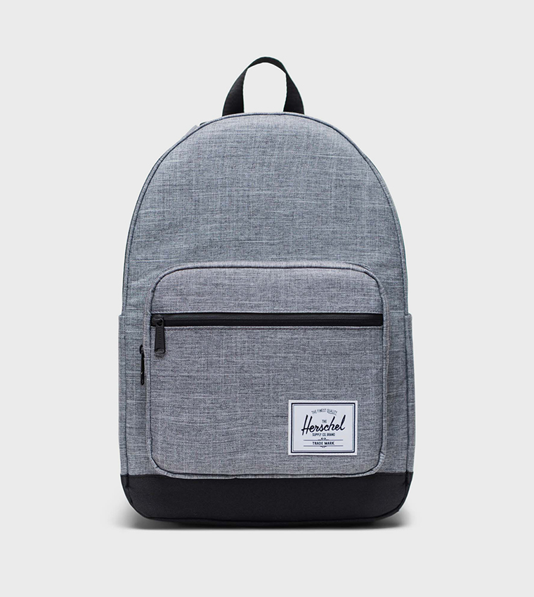 Buy Herschel Pop Quiz Zippered Backpack In Grey 6thStreet UAE