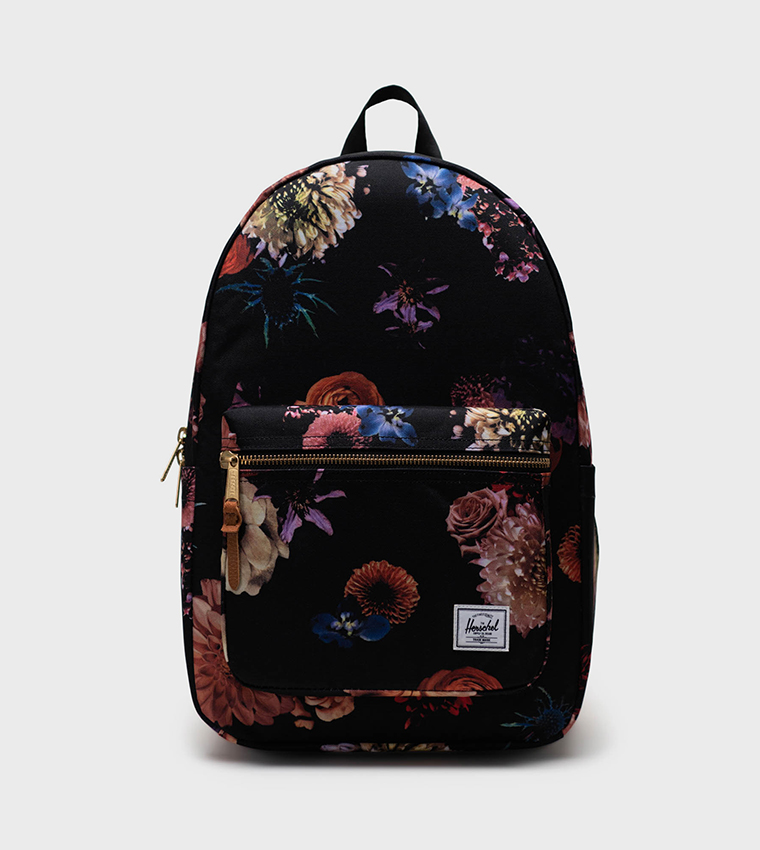 Buy Herschel Printed Settlement Backpack In Black 6thStreet Saudi Arabia