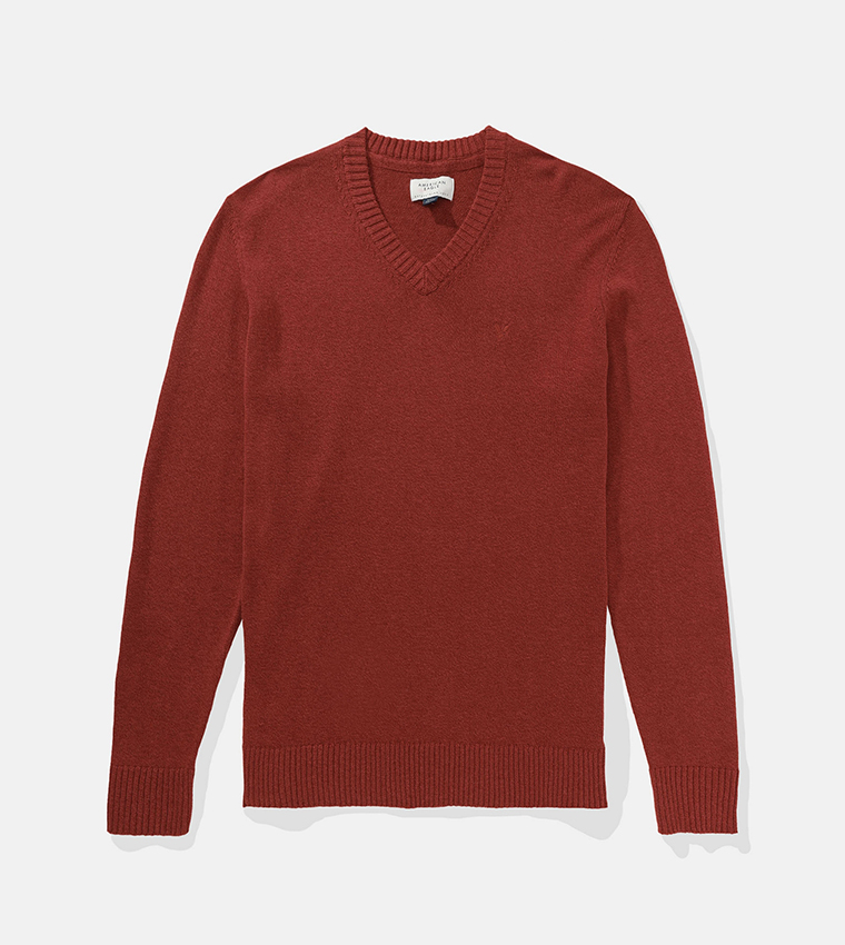 American eagle v neck sweater 2025