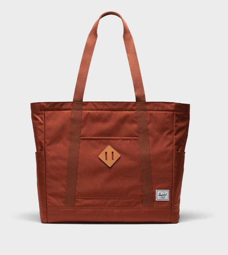 Heritage Logo Label Tote Bag