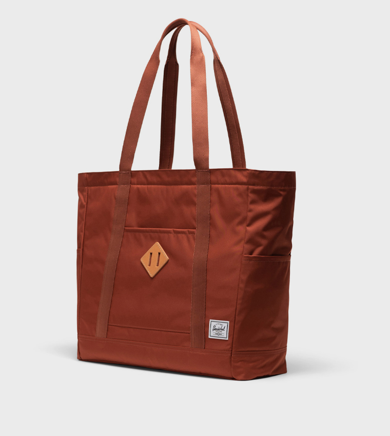 Heritage Logo Label Tote Bag