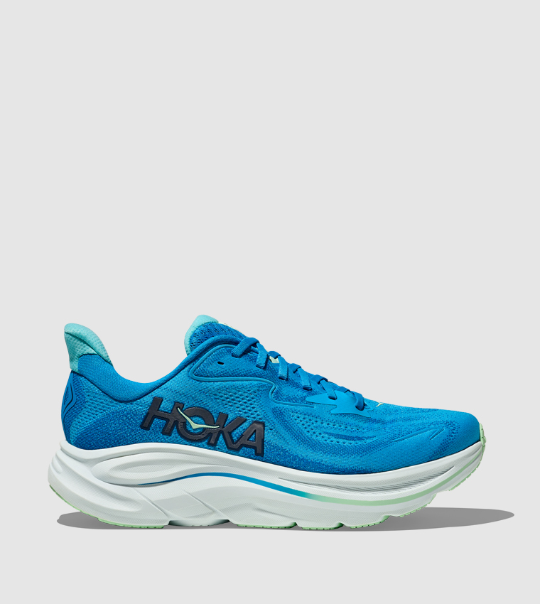 CLIFTON 10 Logo Detail Running Shoes