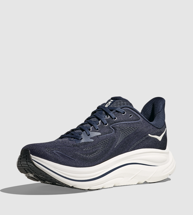 CLIFTON 10 Logo Detail Running Shoes