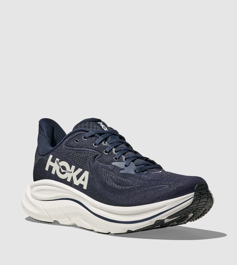 CLIFTON 10 Logo Detail Running Shoes