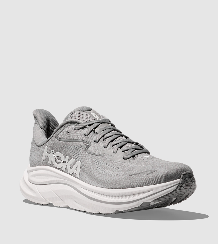 CLIFTON 10 Logo Detail Running Shoes