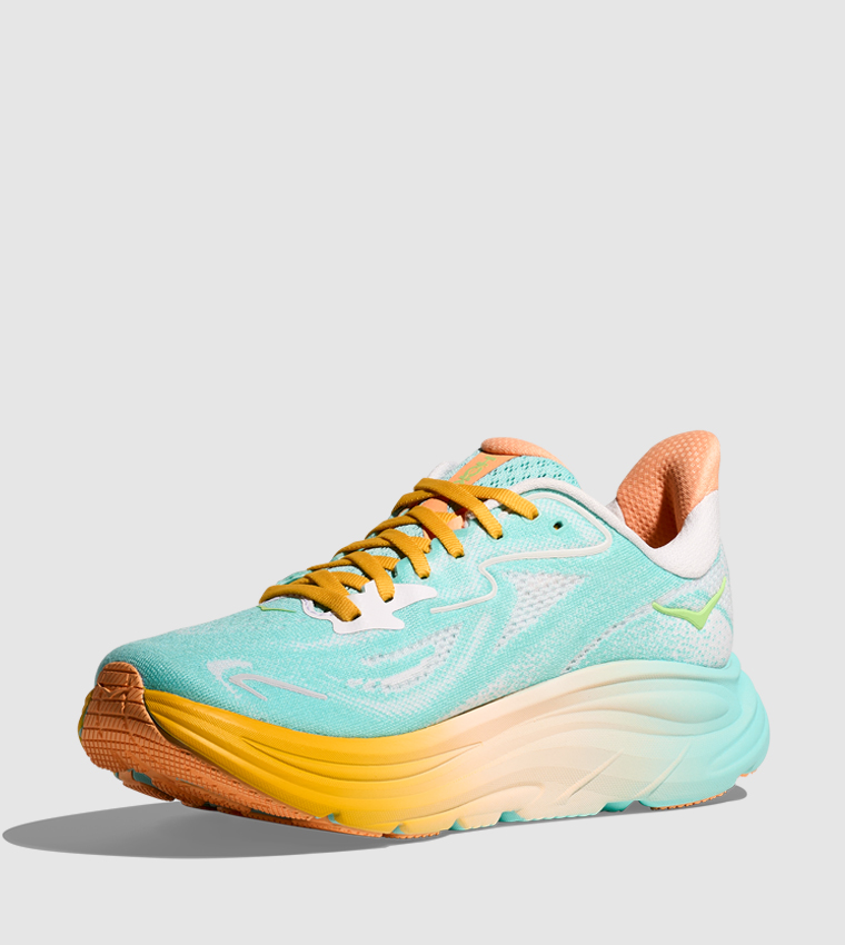 CLIFTON 10 Logo Detail Running Shoes