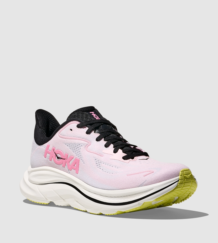CLIFTON 10 Logo Detail Running Shoes