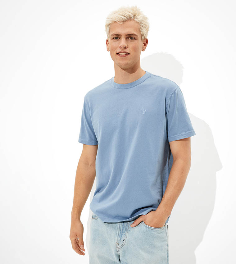 American eagle blue t shirt discount