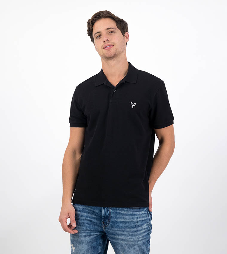 American eagle black t shirt shop