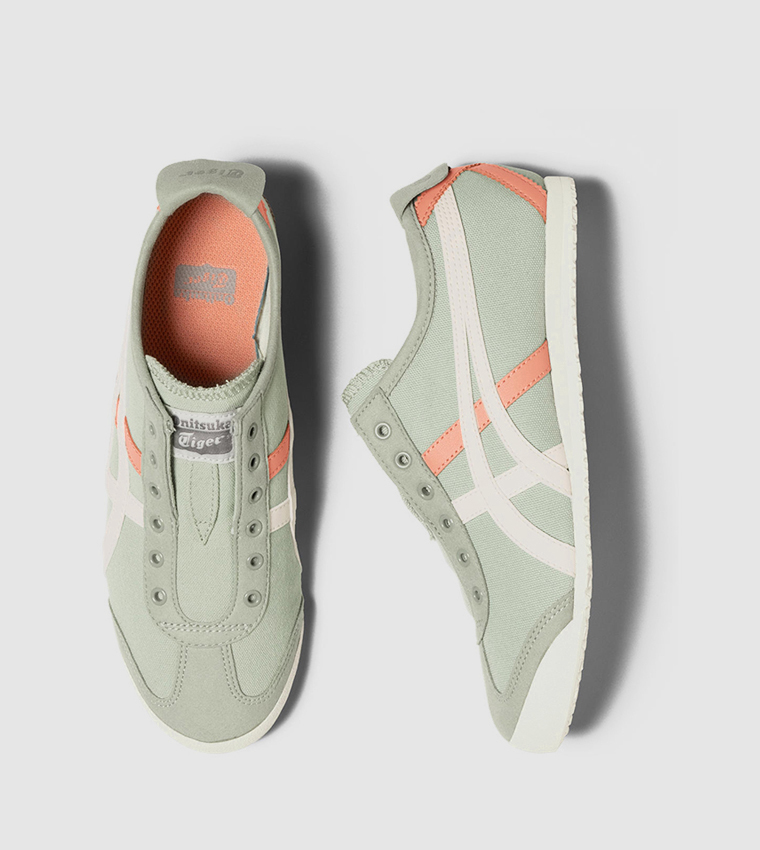 Buy Onitsuka Tiger Mexico 66 Slip On Low Top Sneakers In Grey 6thStreet Bahrain