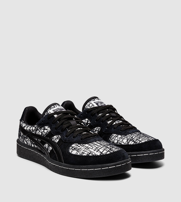 Onitsuka tiger gsm black sale leather