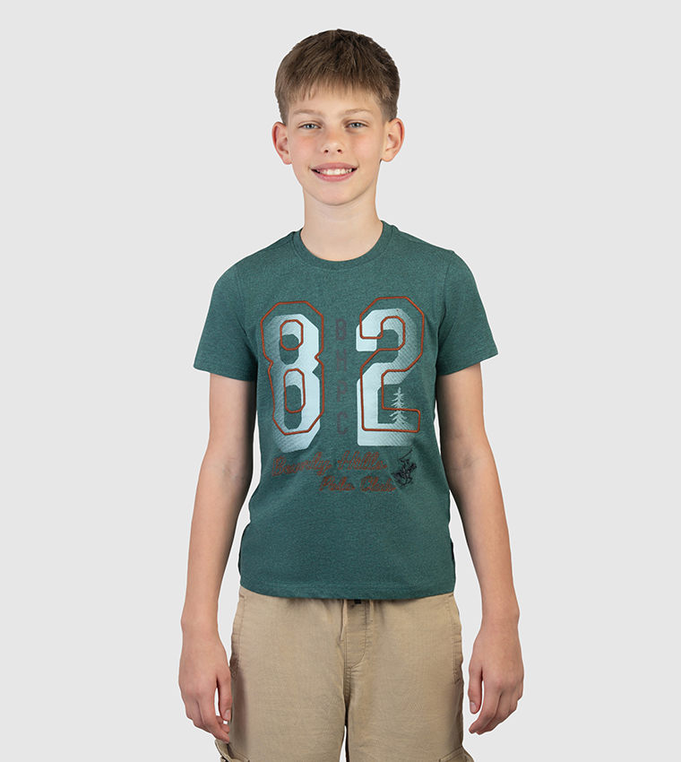 Printed Short Sleeves Casual T-Shirt