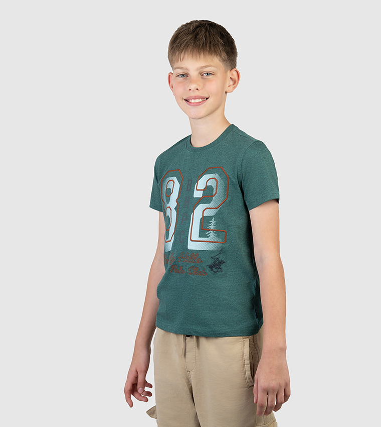 Printed Short Sleeves Casual T-Shirt
