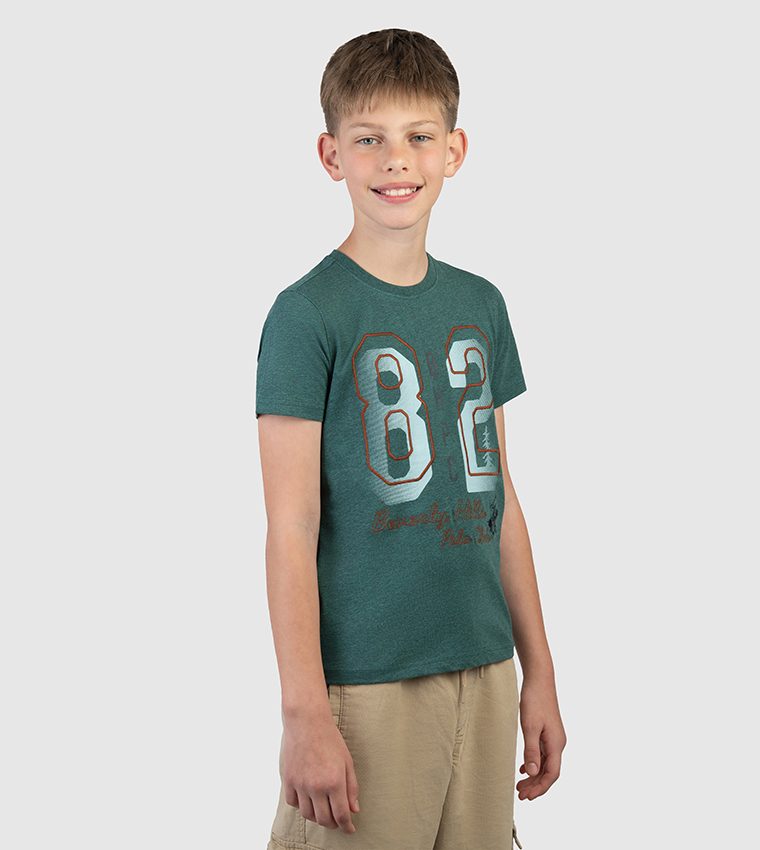 Printed Short Sleeves Casual T-Shirt