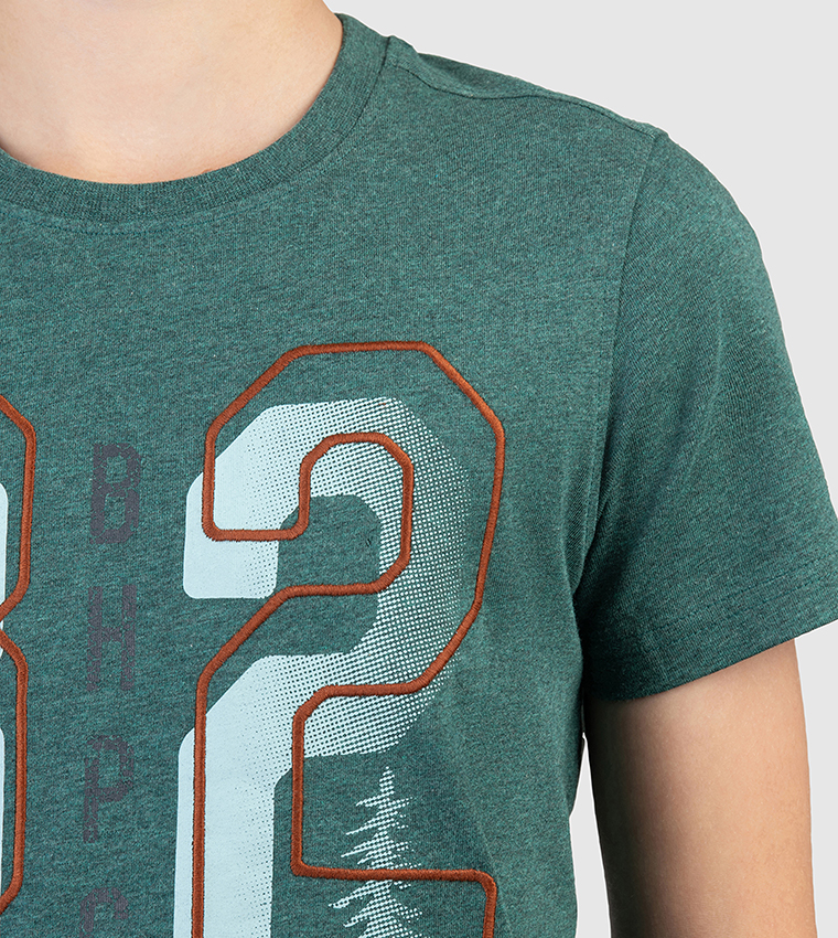 Printed Short Sleeves Casual T-Shirt