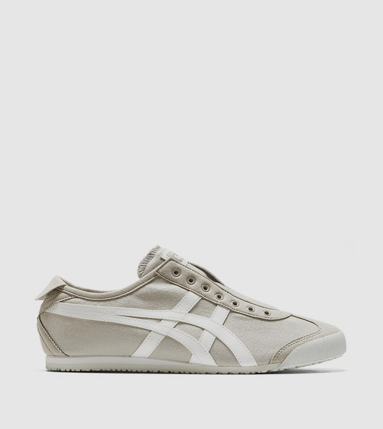 Buy Onitsuka Tiger Mexico 66 Slip On Low Top Sneakers In Grey ...