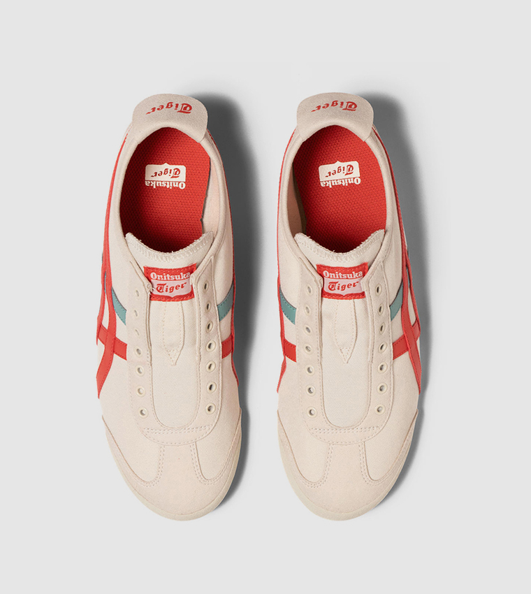 Onitsuka slip on red shop
