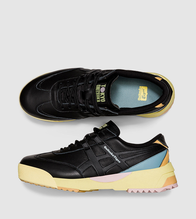 Buy Onitsuka Tiger DELEGATION EX Round Toe Low Top Sneakers In