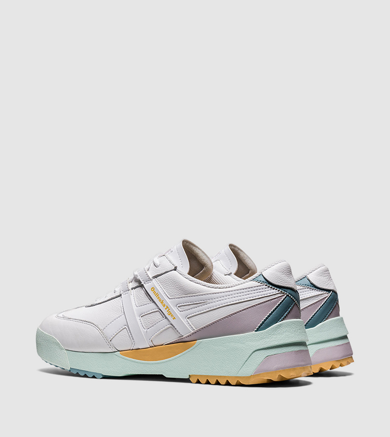 DELEGATION EX Round Toe Low Top Sneakers
