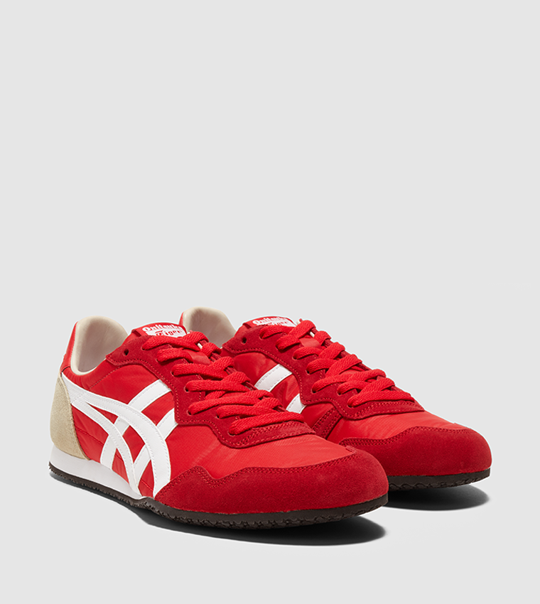 Buy Onitsuka Tiger SERRANO Low Top Sneakers In Red 6thStreet Bahrain