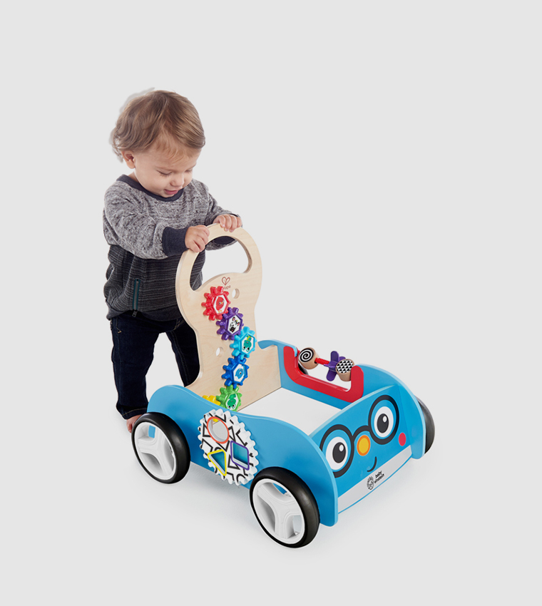 Discovery Buggy Wooden Activity Walker & Wagon
