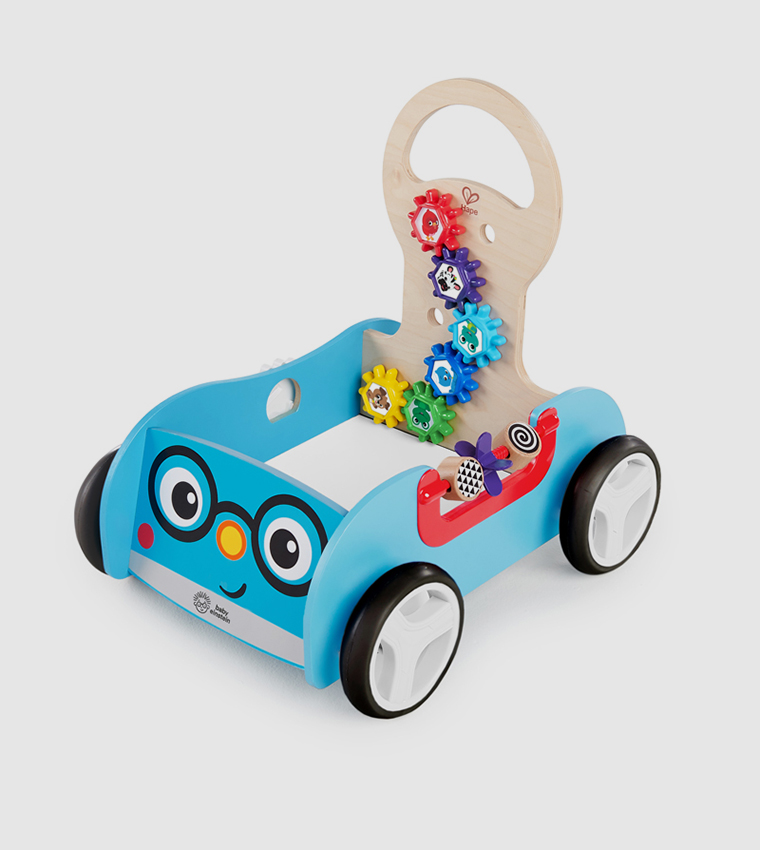 Discovery Buggy Wooden Activity Walker & Wagon