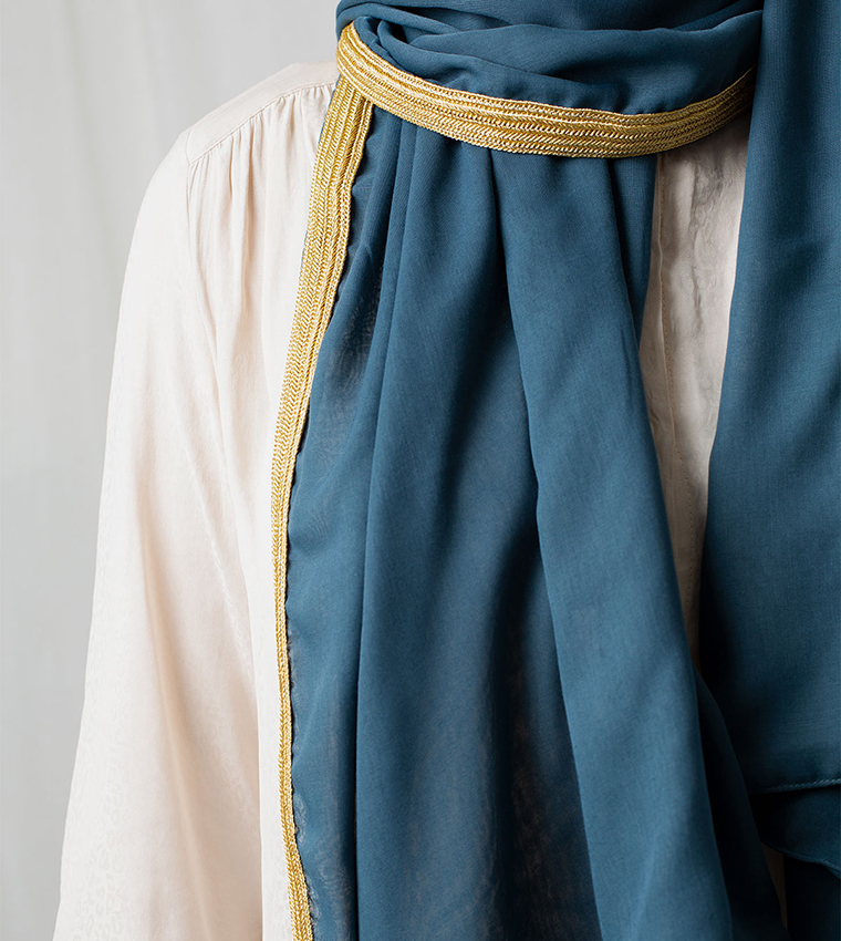 Solid Meshlah Tarha Hijab