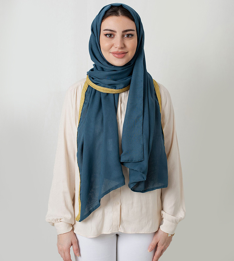 Solid Meshlah Tarha Hijab