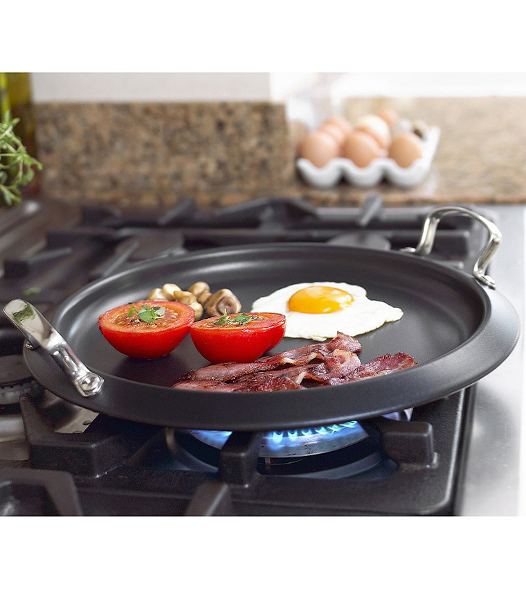 Buy Lakeland Swift 34Cm Stainless Steel Flat Griddle Multi In Multiple