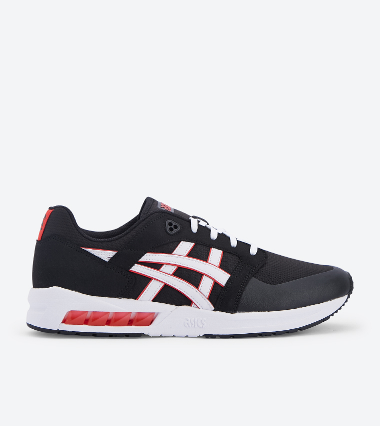 Asics black gel saga store