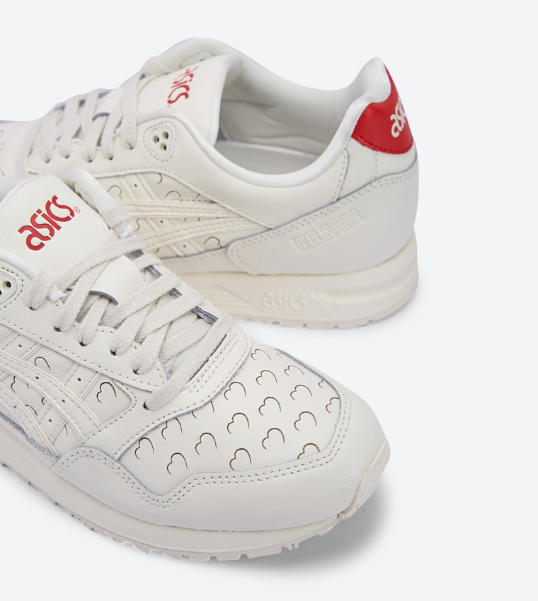 Buy Asics Tiger Gel Saga Lace Up Sneakers Off White 1192A074 In Off White 6thStreet Bahrain