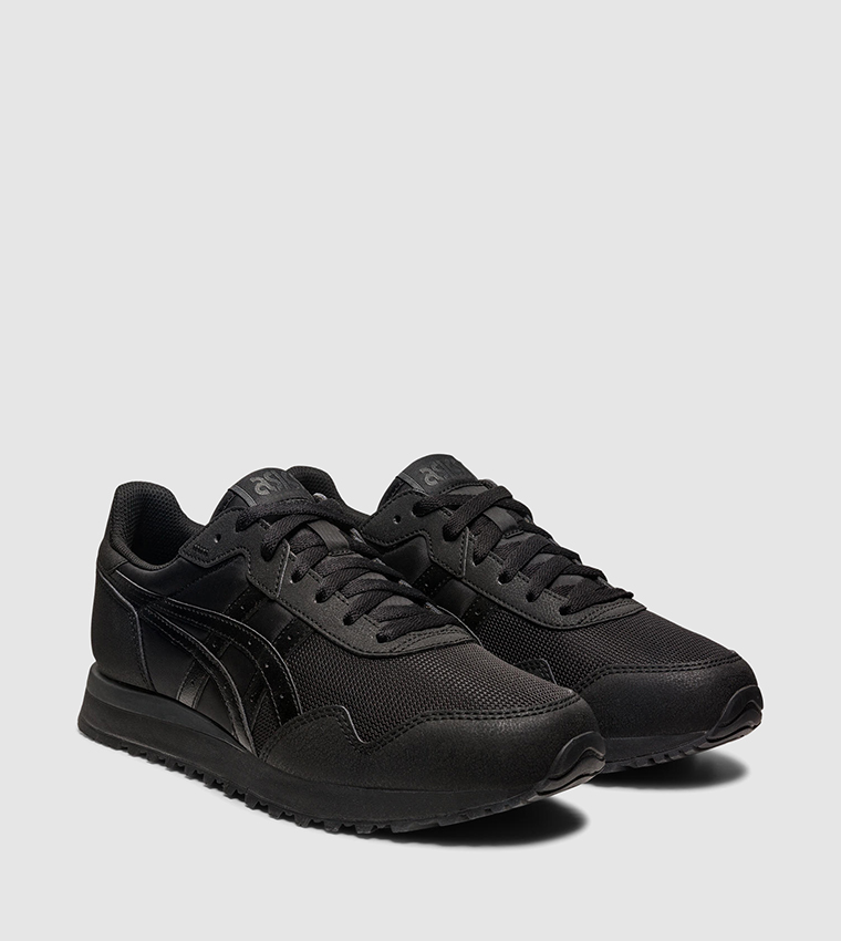 Asics tiger sale all black