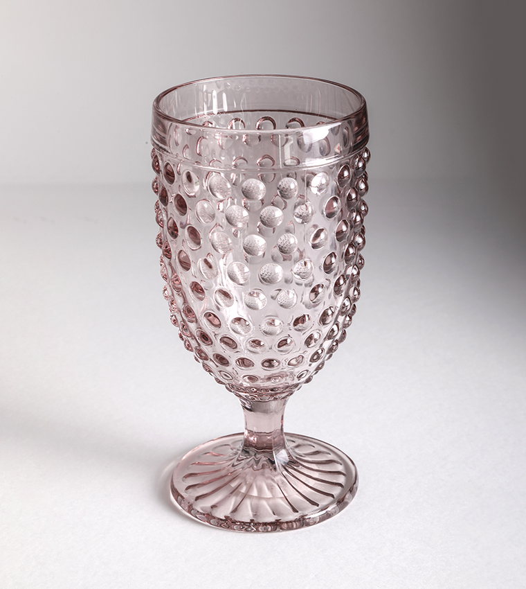 Handmade Chauncey Goblet - Pink 