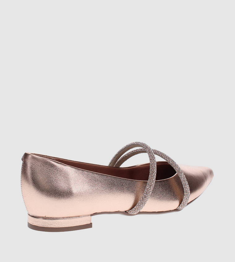LAILA Embellished Ballerinas