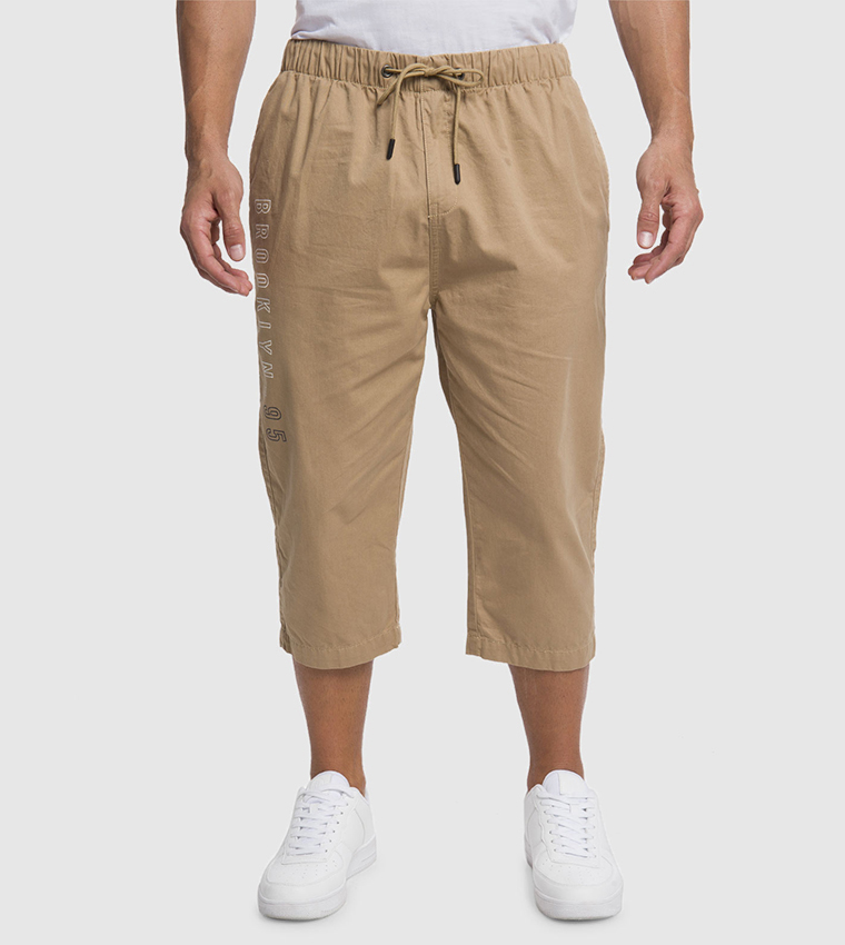 Buy R B 3 4 Track Pants In Brown 6thStreet Bahrain