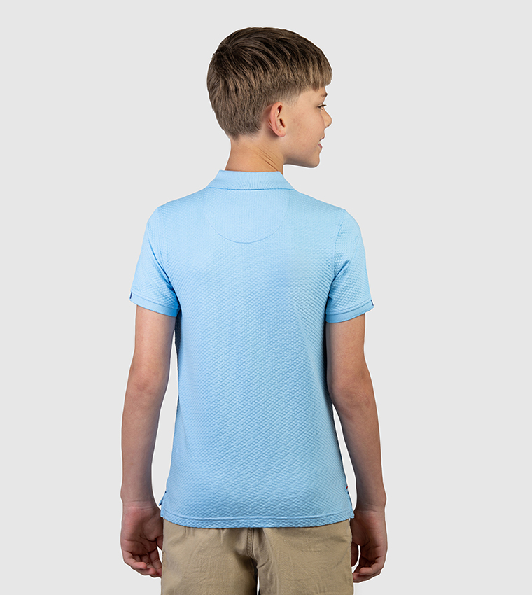 Logo Embroidered Short Sleeves Polo T-Shirt