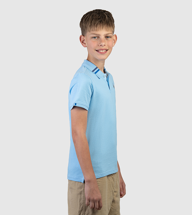 Logo Embroidered Short Sleeves Polo T-Shirt