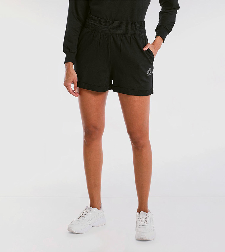 Solid Slim Fit Shorts