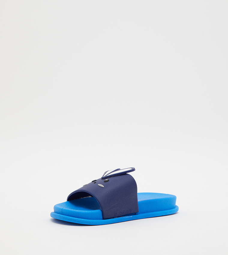 Kid's Moulded Open Toe Slides