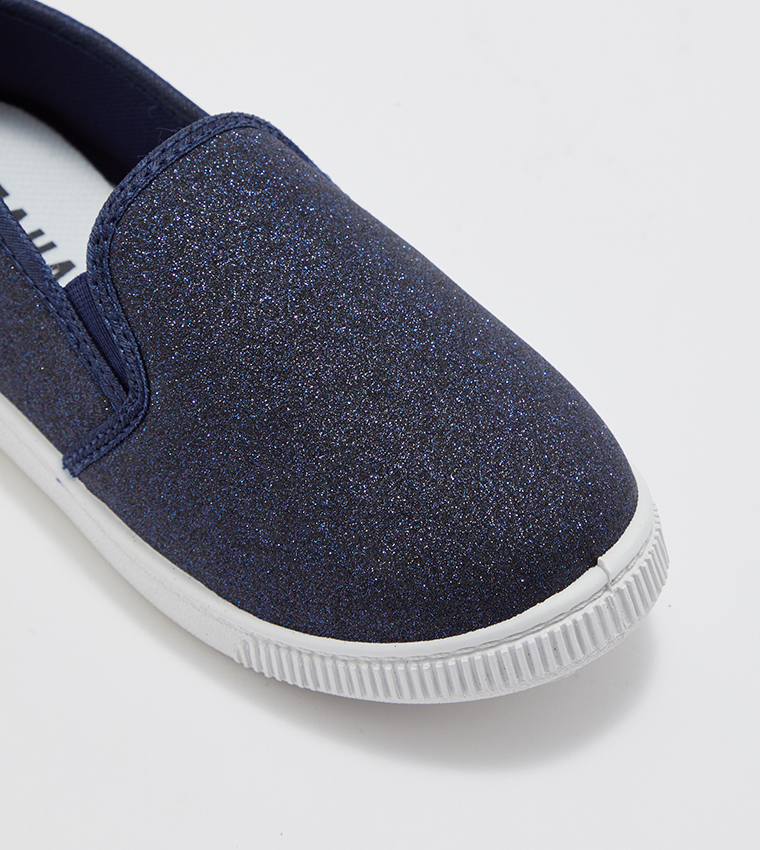 Girl Casual Shoe-Blue